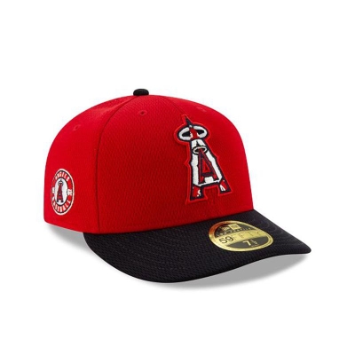 Los Angeles Angels Gorra | New Era MLB 2021 Spring Training Low Profile 59fifty Fitted Cap Mexico - Rojos